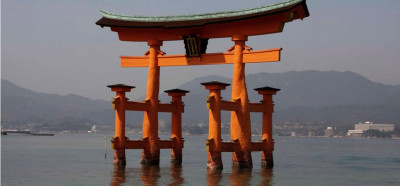 Red tori gate – plavajoči tori, otok Miyajima