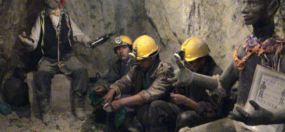 Obisk rudarjev v Potosiju