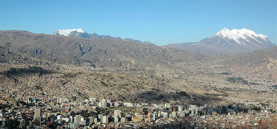 Pogled na La Paz
